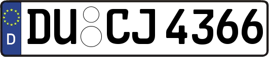 DU-CJ4366
