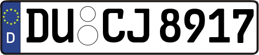 DU-CJ8917