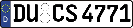 DU-CS4771