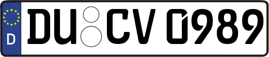 DU-CV0989