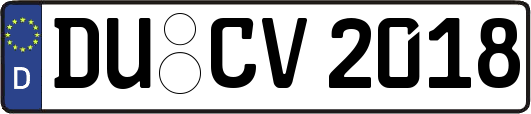 DU-CV2018