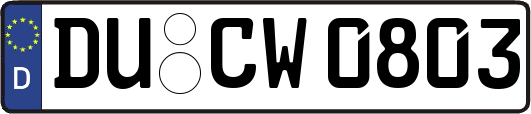 DU-CW0803