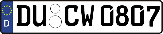 DU-CW0807