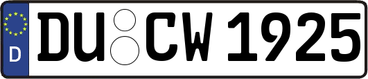 DU-CW1925