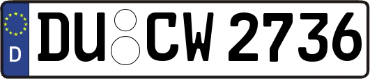 DU-CW2736