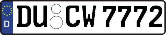 DU-CW7772