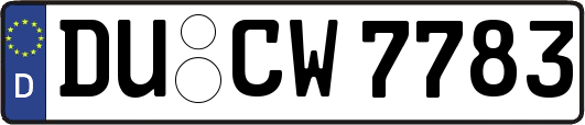 DU-CW7783