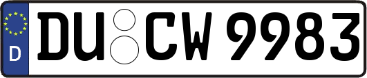 DU-CW9983