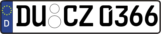 DU-CZ0366