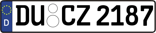 DU-CZ2187