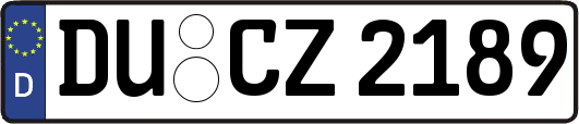DU-CZ2189