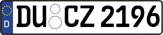 DU-CZ2196