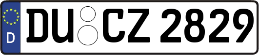 DU-CZ2829