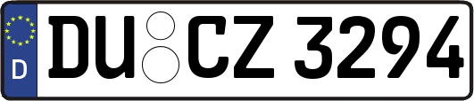 DU-CZ3294