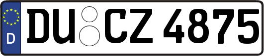 DU-CZ4875