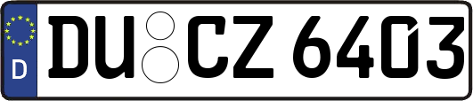DU-CZ6403