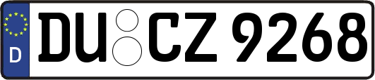 DU-CZ9268
