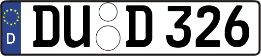 DU-D326