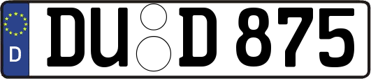 DU-D875
