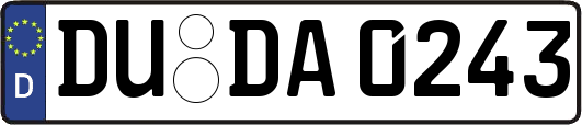 DU-DA0243