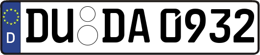 DU-DA0932