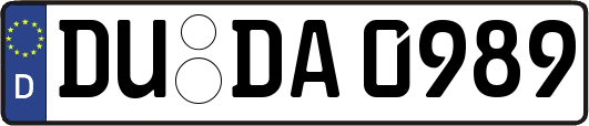 DU-DA0989