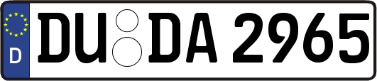 DU-DA2965