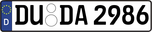 DU-DA2986