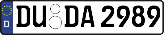 DU-DA2989