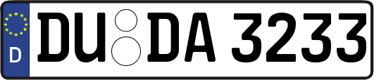 DU-DA3233