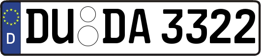 DU-DA3322