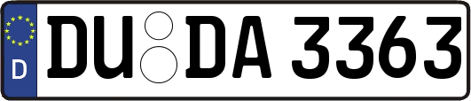 DU-DA3363