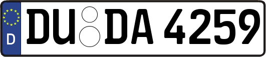 DU-DA4259