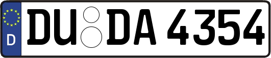 DU-DA4354