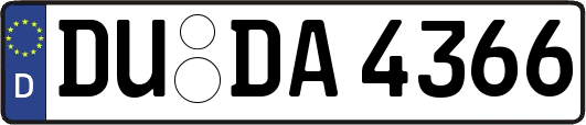 DU-DA4366