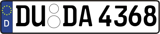 DU-DA4368