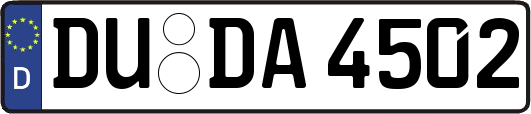 DU-DA4502