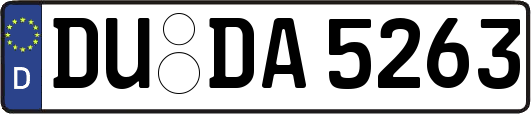 DU-DA5263