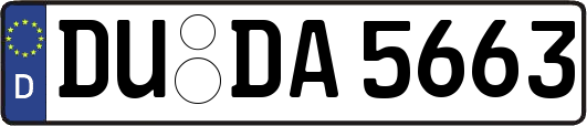DU-DA5663