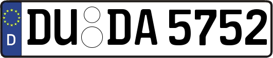DU-DA5752