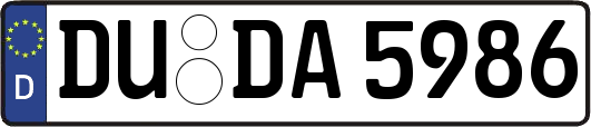 DU-DA5986