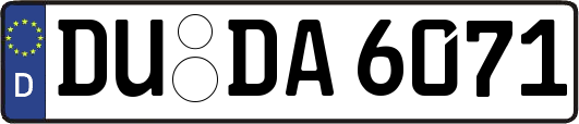 DU-DA6071