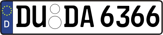 DU-DA6366