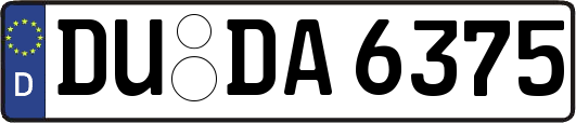 DU-DA6375