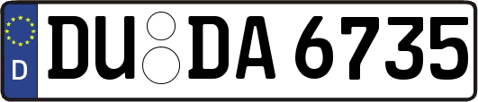DU-DA6735