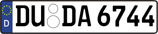 DU-DA6744