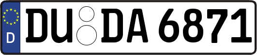 DU-DA6871