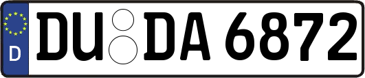 DU-DA6872