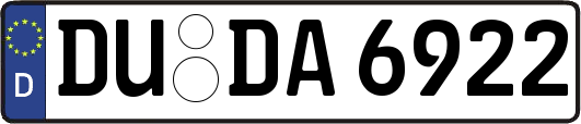 DU-DA6922