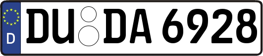 DU-DA6928